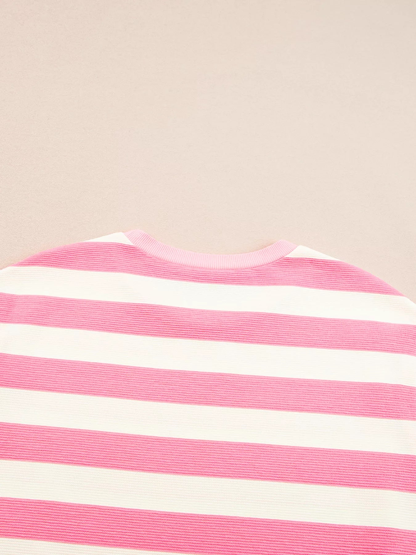 Stripe Cap Sleeve Pocketed Shift Dress view 5 - Shopiebay
