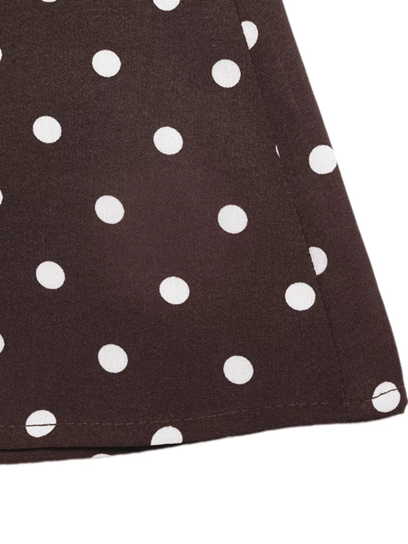 Polka Dot Sleeveless Maxi Dress - product image 8