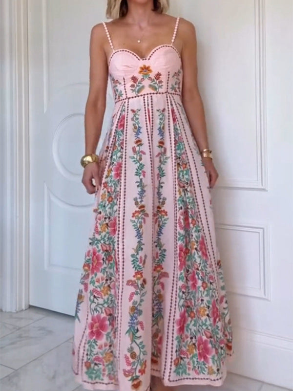 Floral Print Sweetheart Neck Cami Dress - product image 2