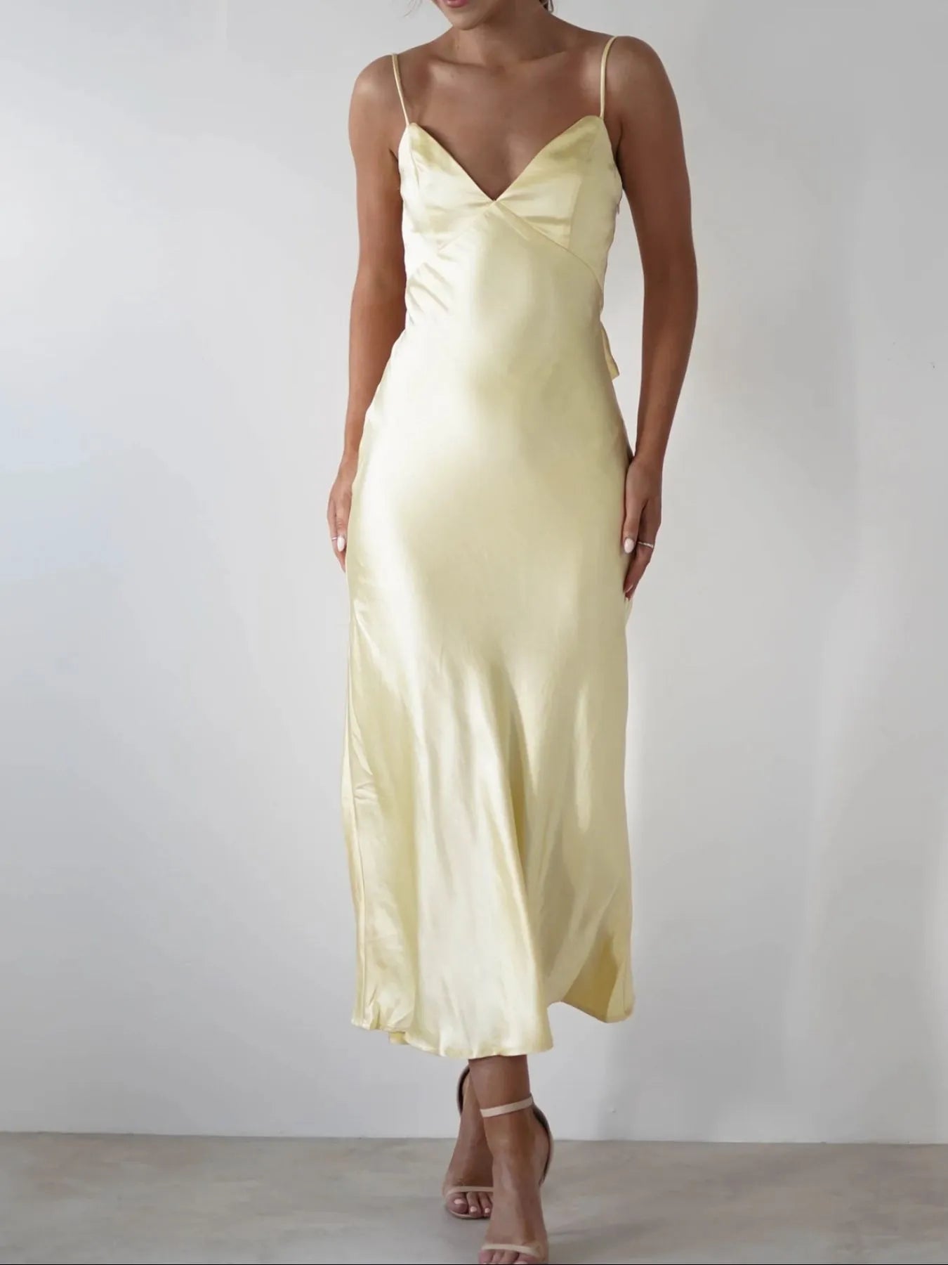 Satin Backless Cami Dress - product image 10