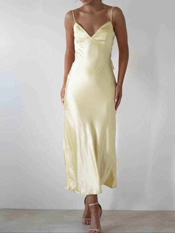 Satin Backless Cami Dress - product image 10