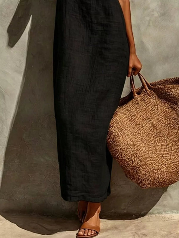 Sleeveless Linen Casual Maxi Dress - product image 12
