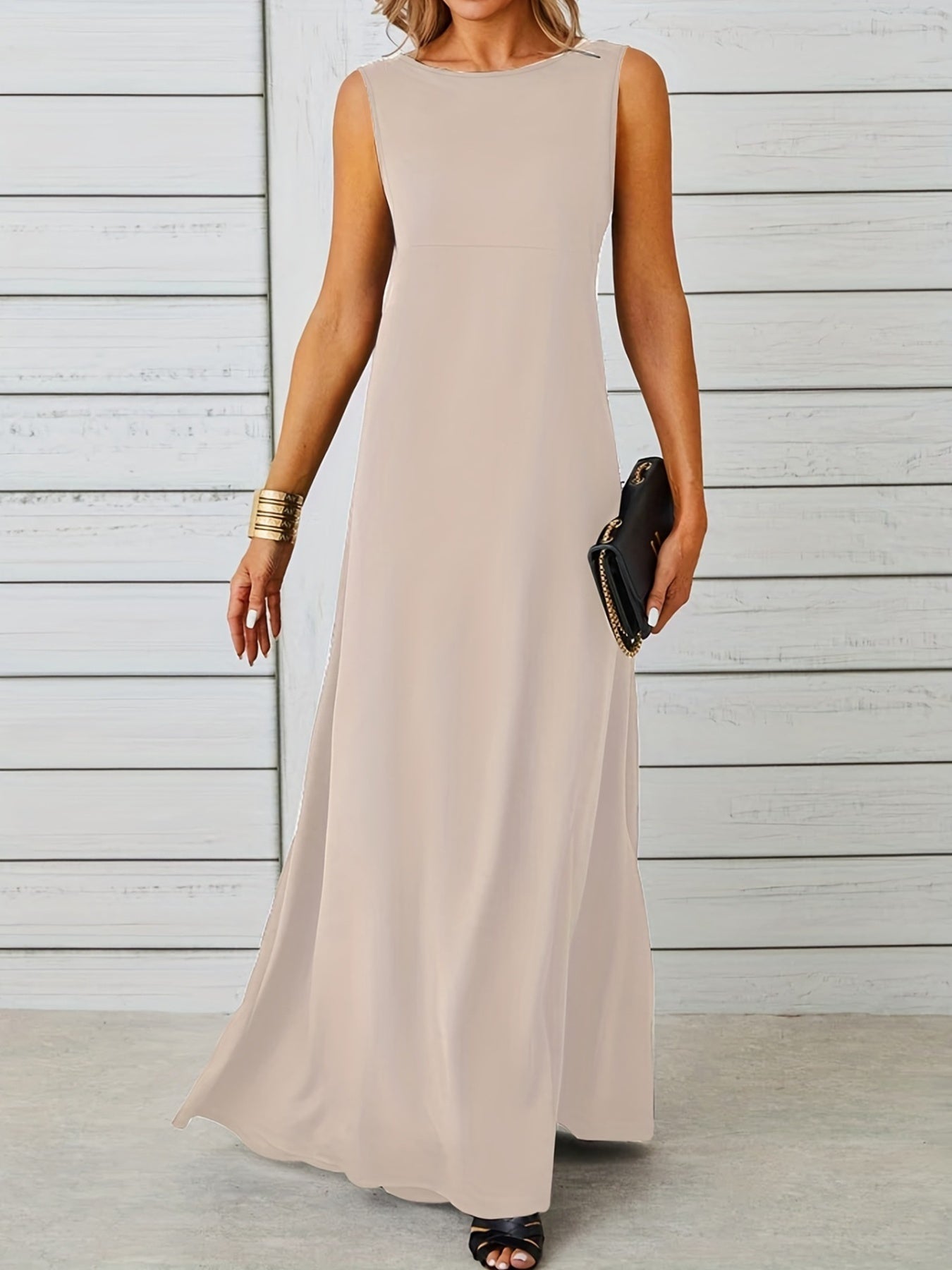 Sleeveless Flowy Maxi Dress - product image 29