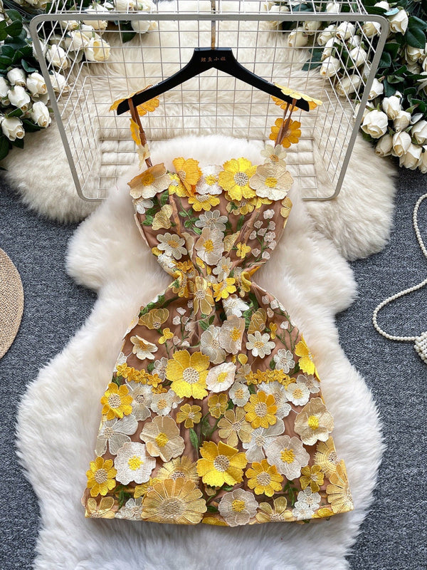 Floral Tie Waist Mini Dress - product image 14
