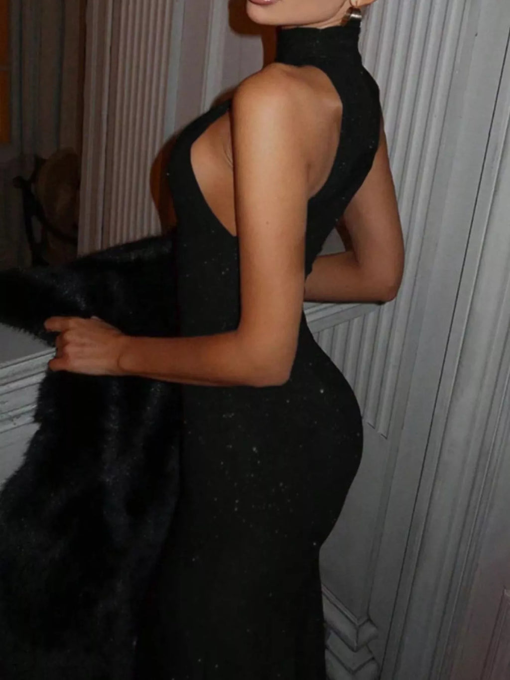 Sequin Sleeveless Maxi Dress - product image 5