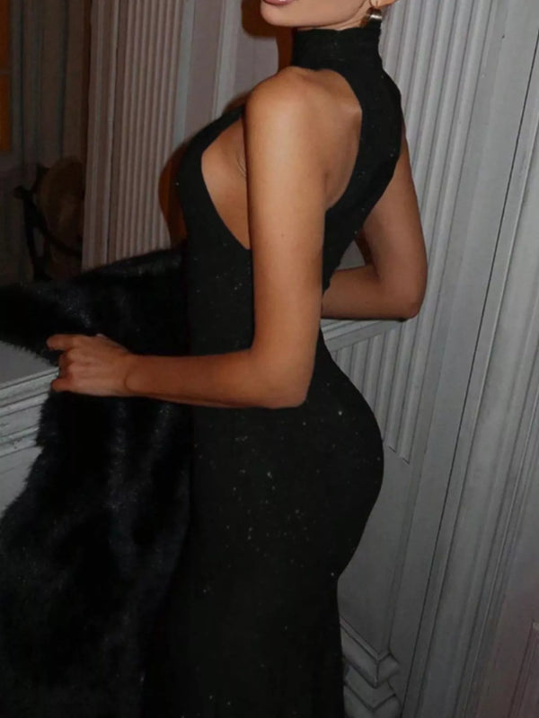 Sequin Sleeveless Maxi Dress - product image 5