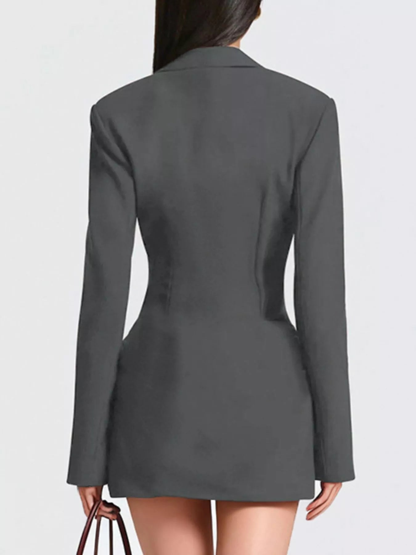 Blazer-Style Long Sleeve Mini Dress - product image 5