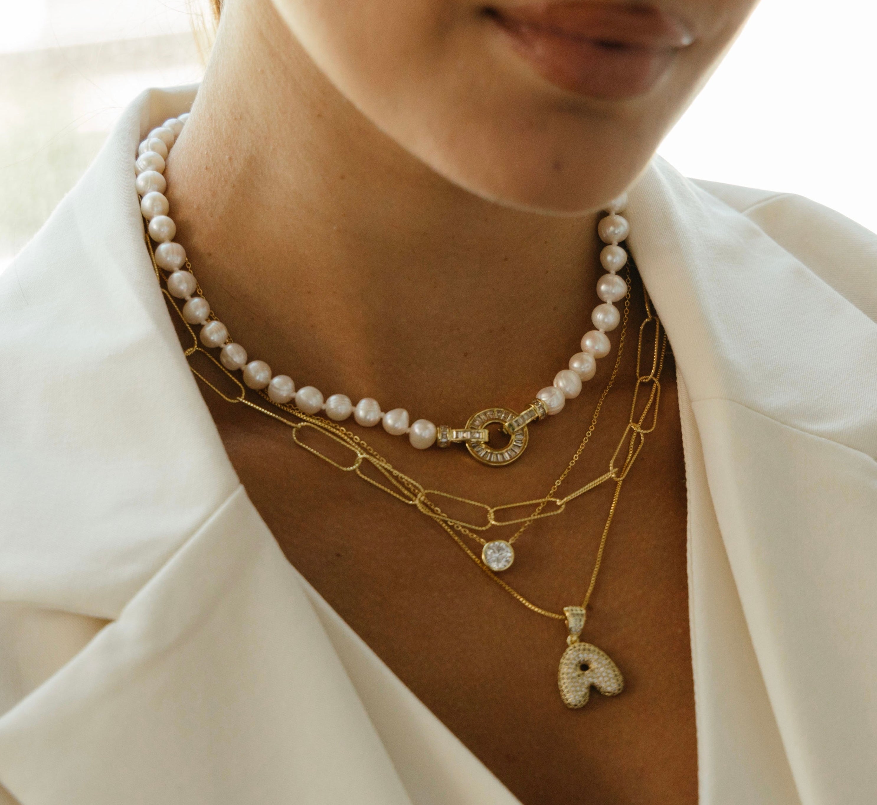 Kelly Pearl Necklace Secondary image