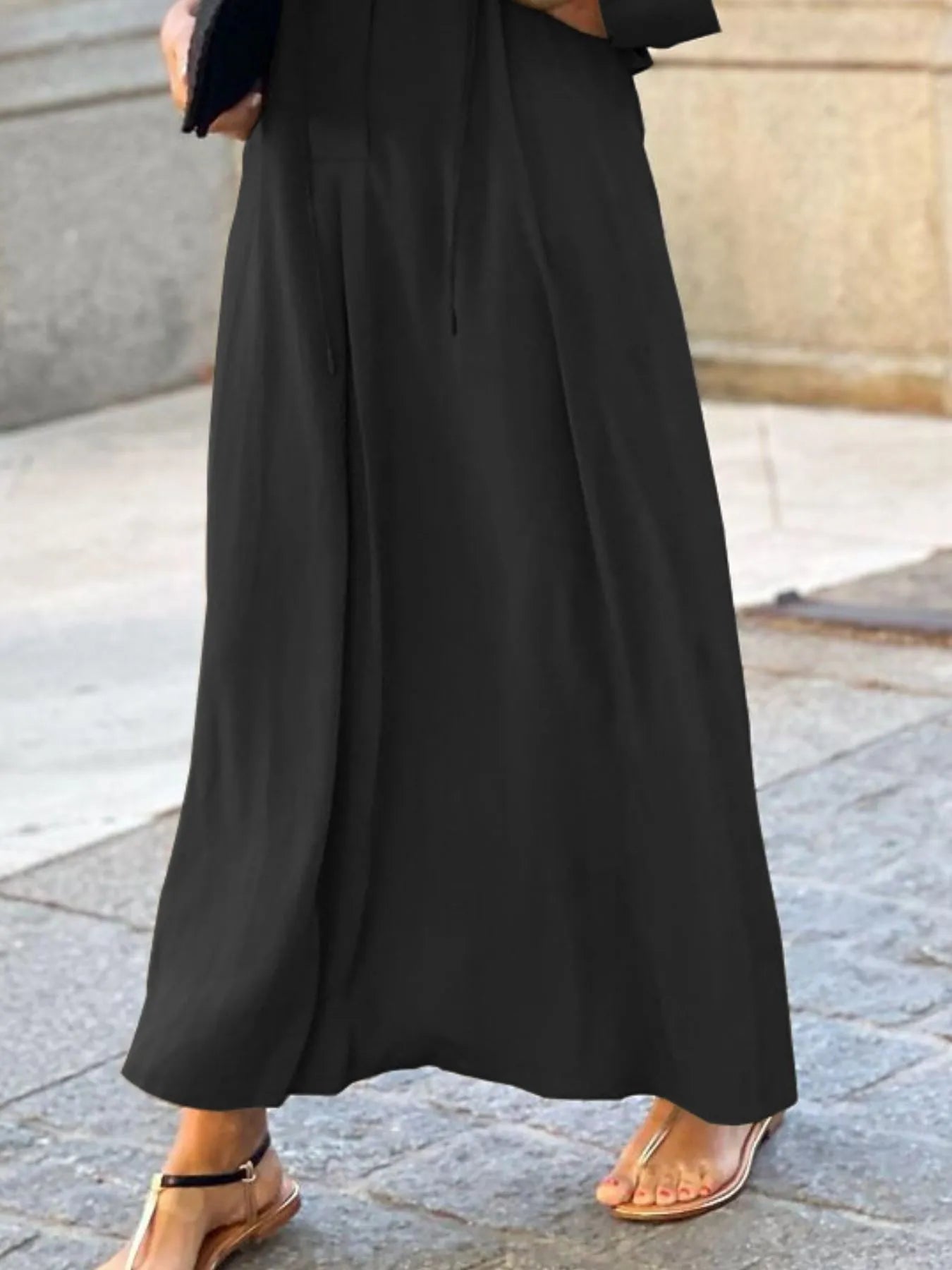 Solid Color Maxi Shirt Dress - product image 6