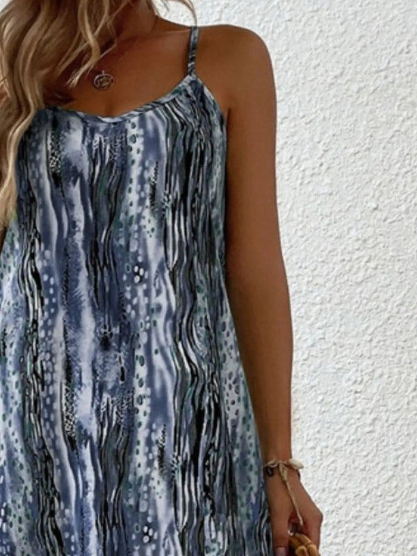 Printed Scoop Neck Maxi Cami Dress - product image 15