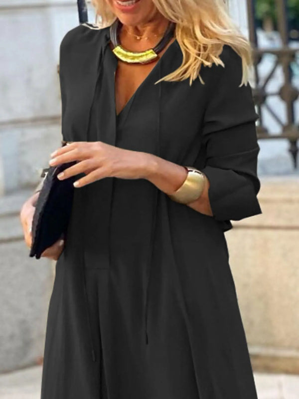 Solid Color Maxi Shirt Dress - product image 5