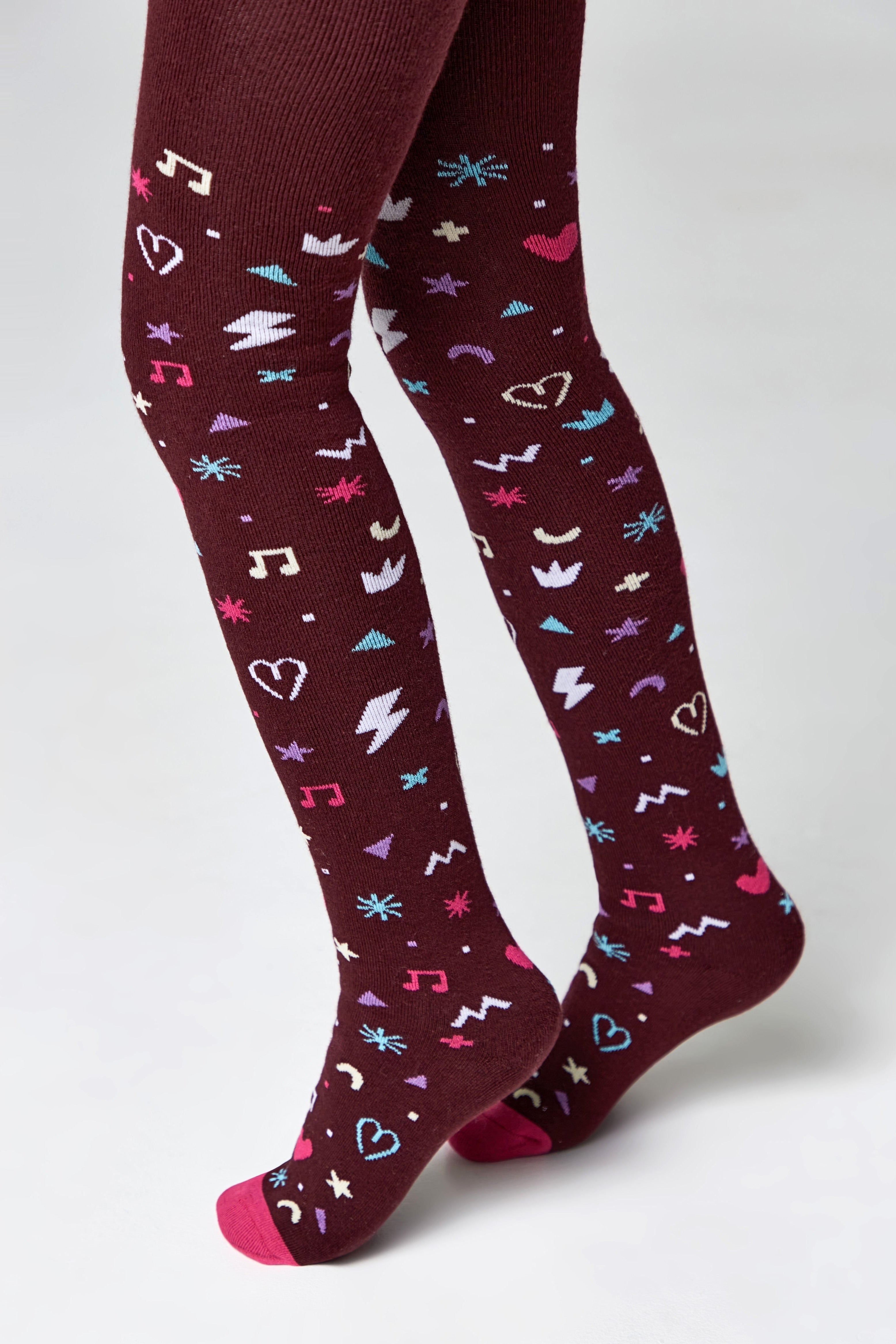Conte-Kids Cotton Terry Tights - Sof-Tiki 518 Main image