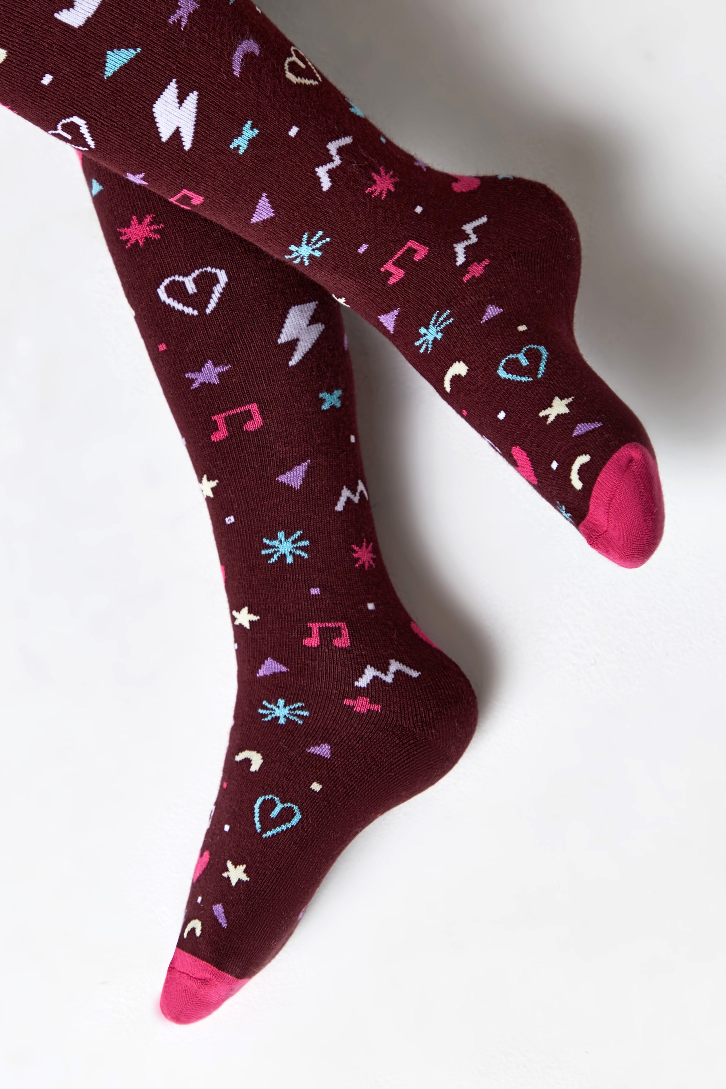 Conte-Kids Cotton Terry Tights - Sof-Tiki 518 Secondary image