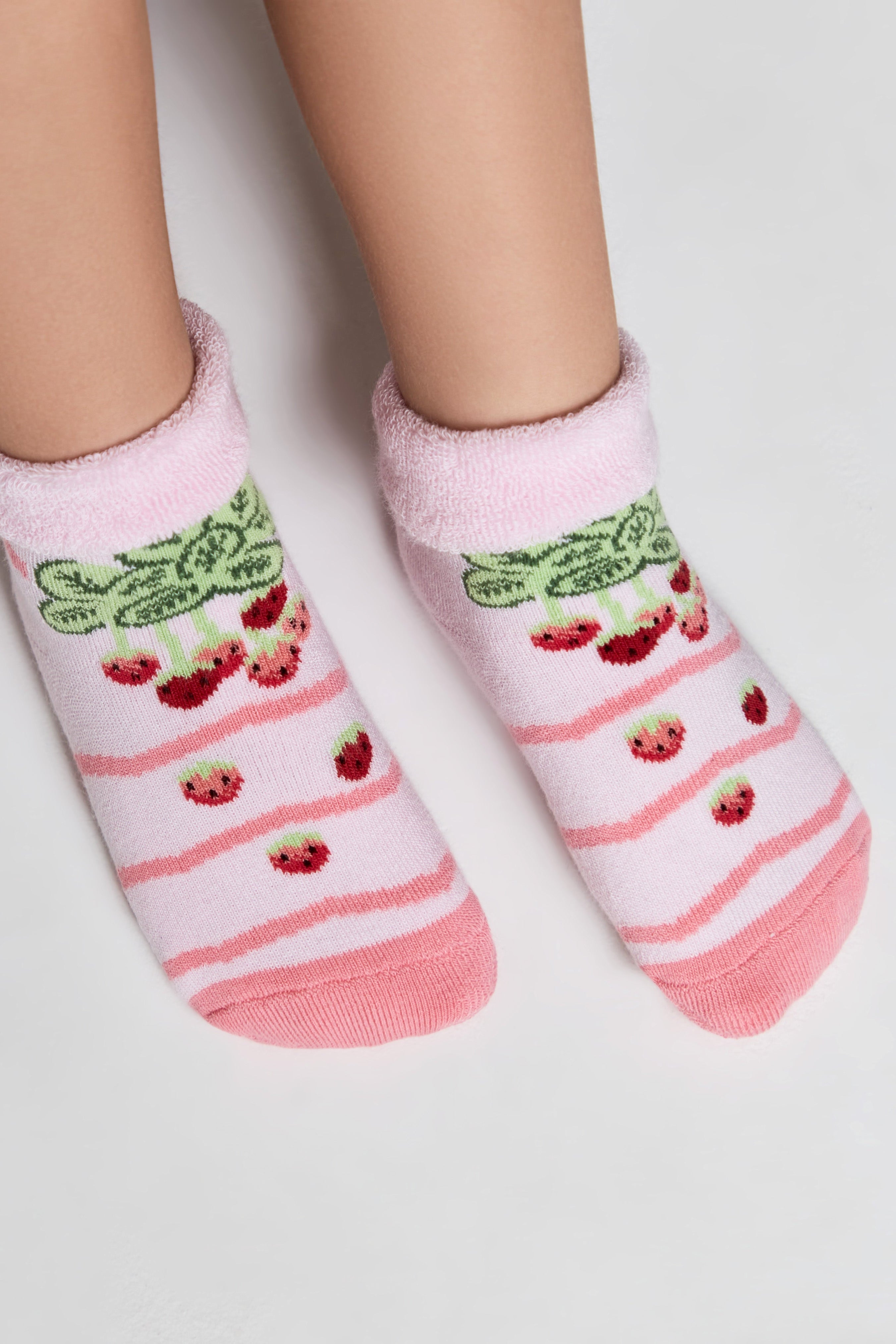 Conte-Kids Cotton Non-slip Terry Socks - Sof-Tiki 472 Secondary image
