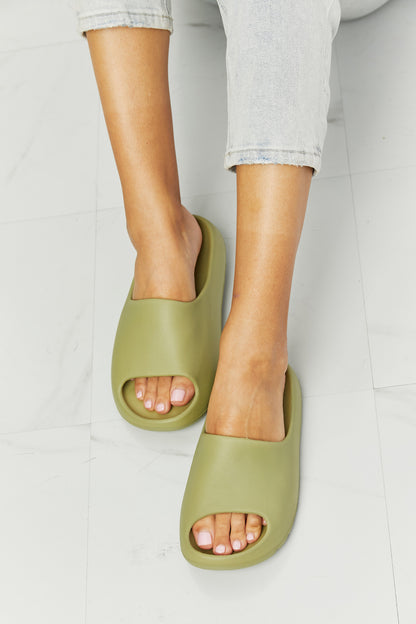 NOOK JOI In My Comfort Zone Slides in Green