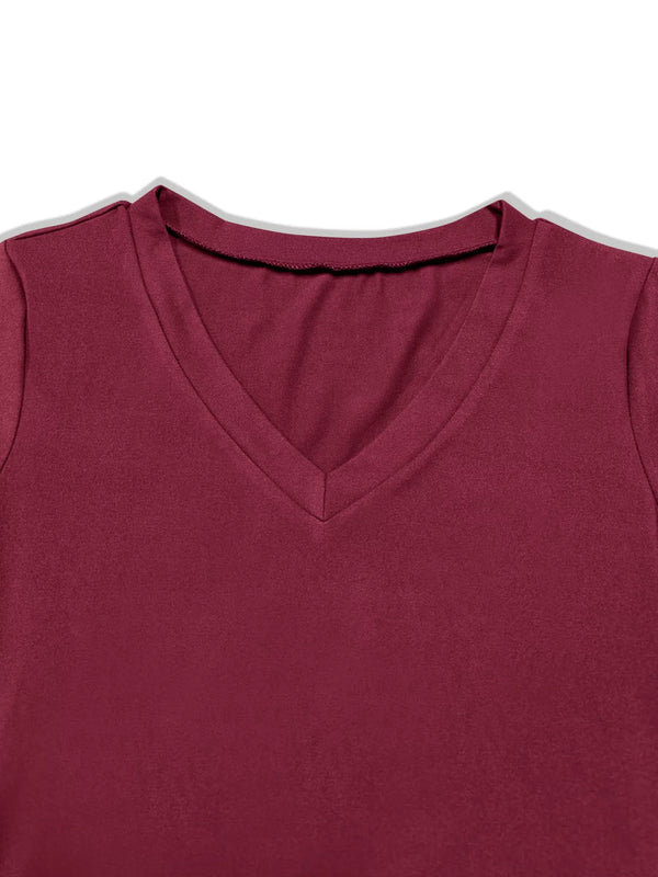 V-Neck Layered Ruffle Mini Dress - product image 24