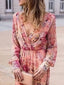 Floral Print Long Sleeve Maxi Dress - product image 2
