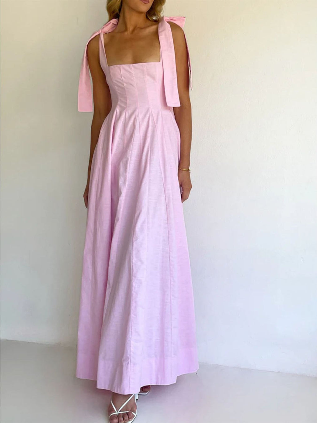 Gradient Tie Shoulder Maxi Dress - product image 14