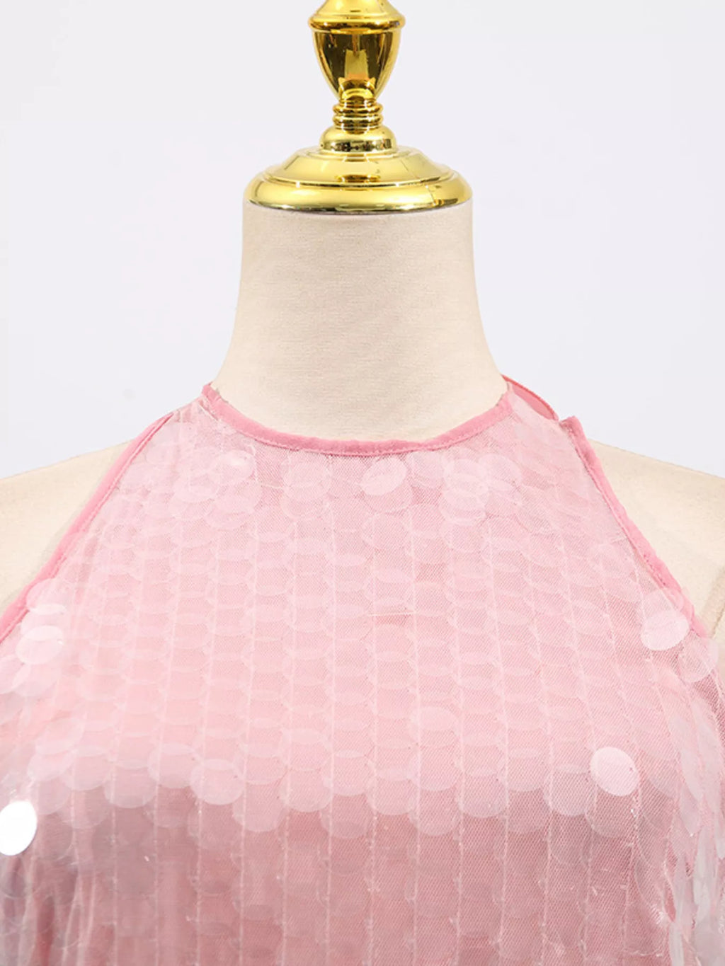 Sequin Halter Neck Mini Dress - product image 5