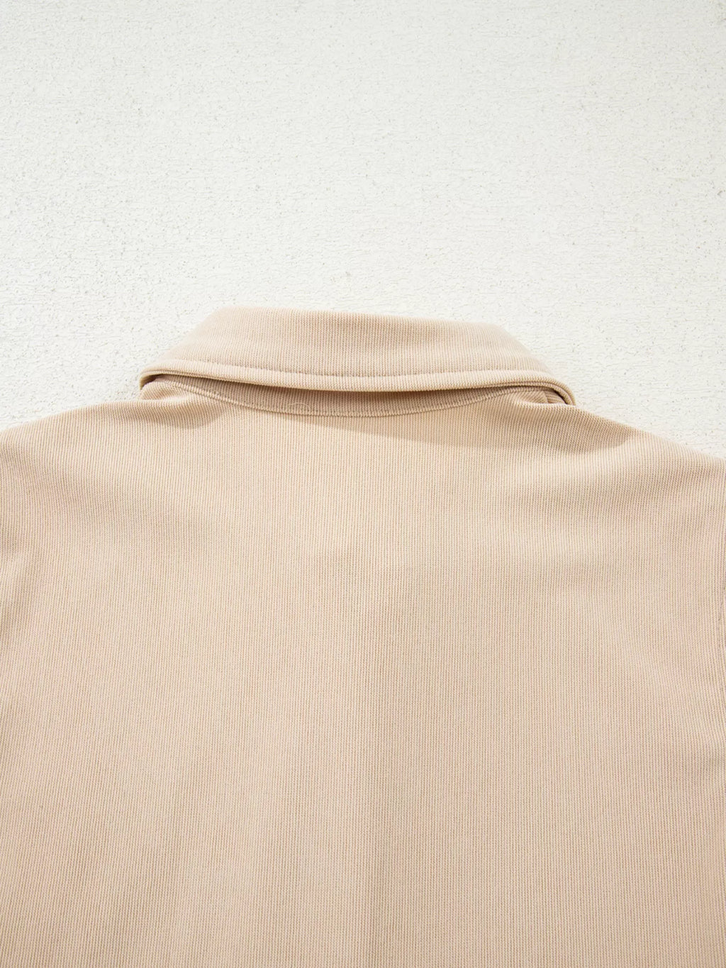 Corduroy Half Button Collared Long Sleeve Mini Dress - product image 12