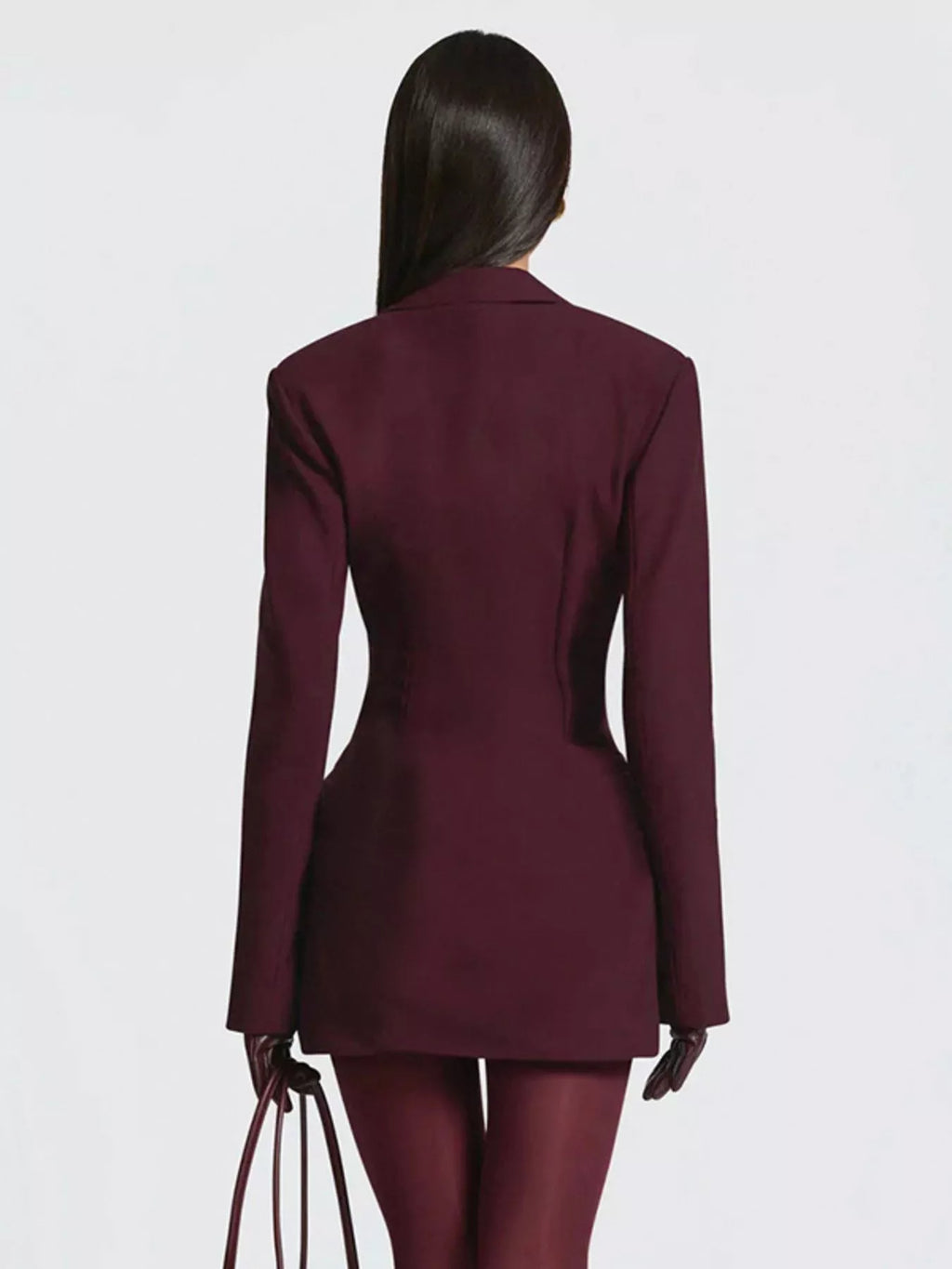 Blazer-Style Long Sleeve Mini Dress - product image 19