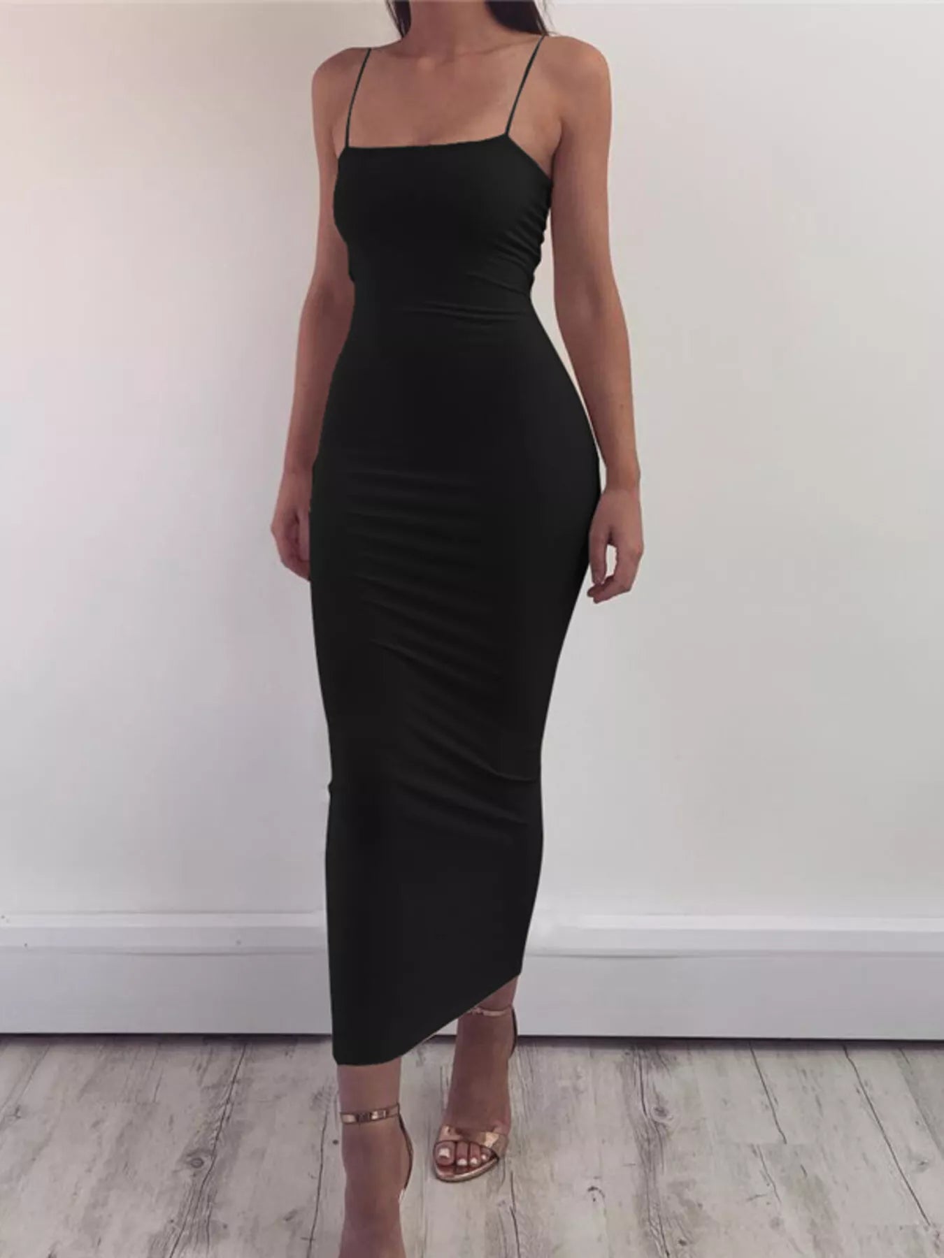 Sleeveless Bodycon Midi Dress Main image