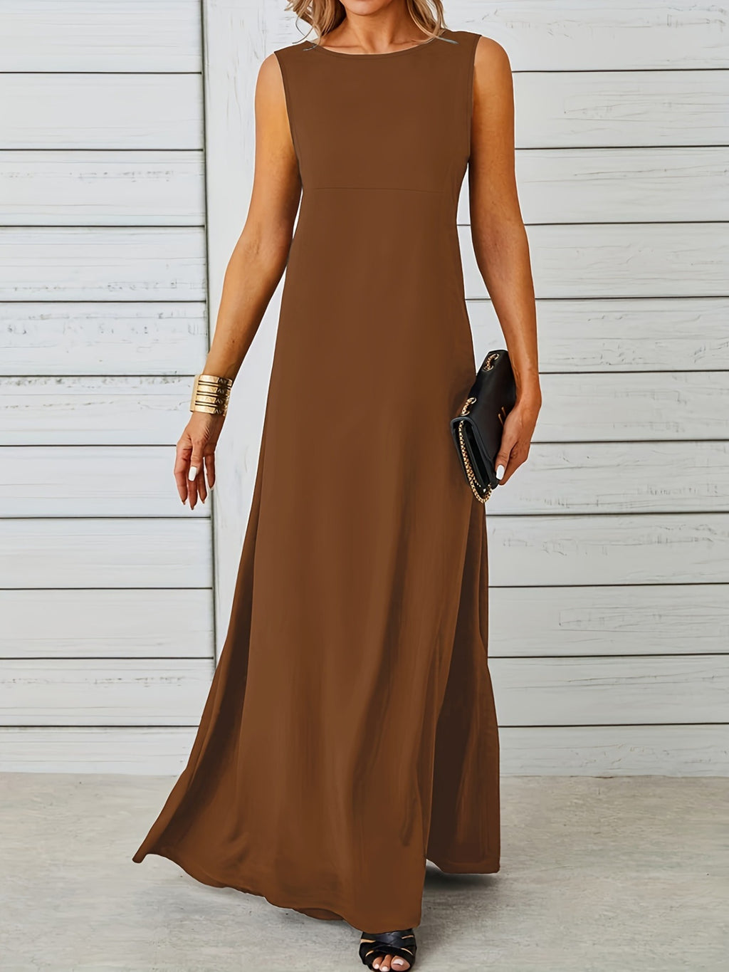 Sleeveless Flowy Maxi Dress - product image 28