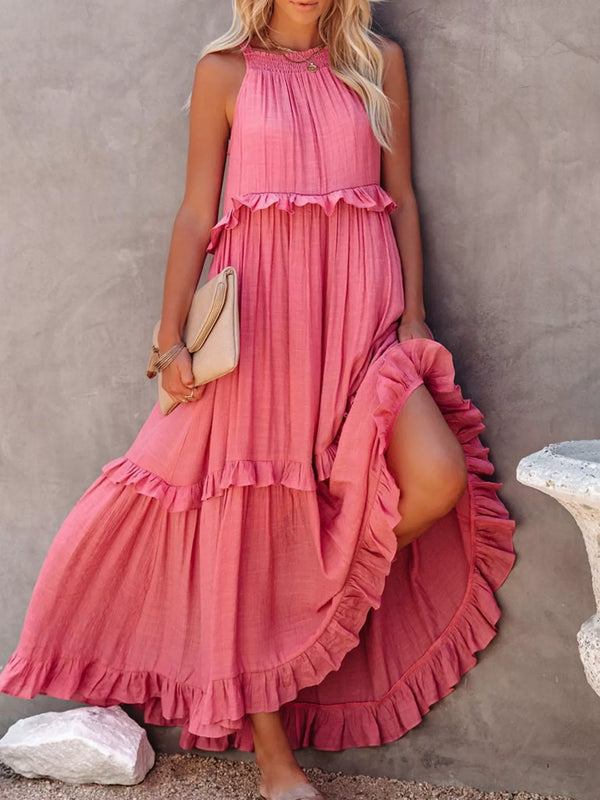 Ruffled Tiered Sleeveless Maxi Dress - product image 2