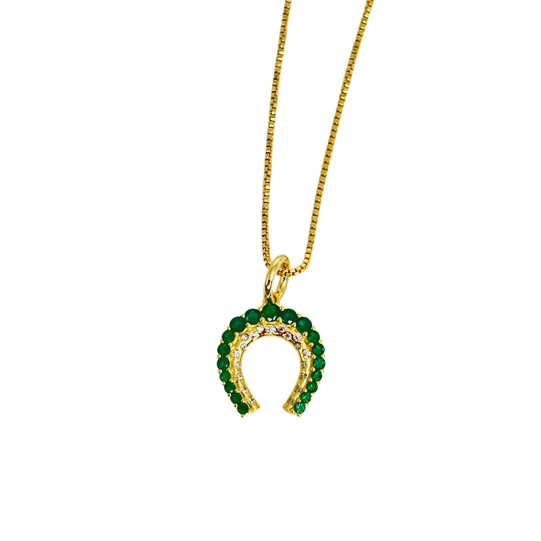Dallas Horseshoe Necklace Secondary image