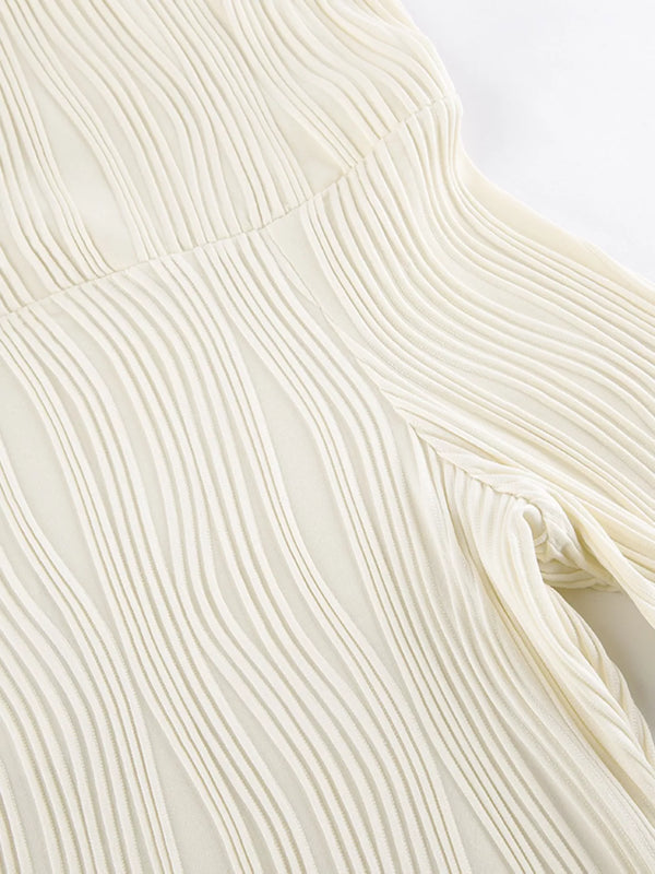 Off-Shoulder Textured Knit Maxi Dress - product image 7
