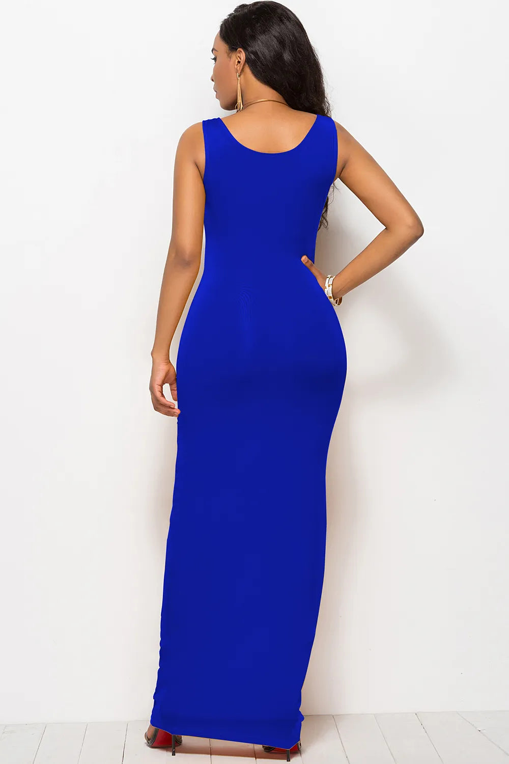 Scoop Neck Wide Strap Maxi Dress - product image 17