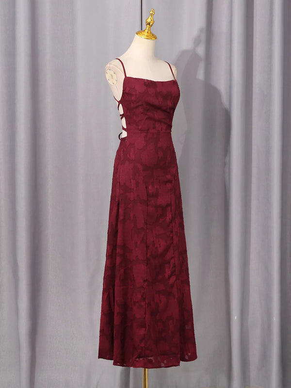 Lace Spaghetti Strap Maxi Dress - product image 5