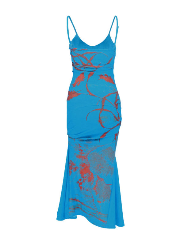 Printed Spaghetti Strap Maxi Dress - product image 13