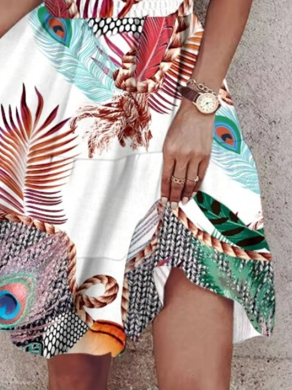 Paisley Print Halter Neck Mini Dress - product image 26
