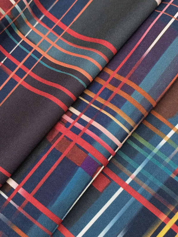 Plaid Long Sleeve Shirt Dress - product image 6