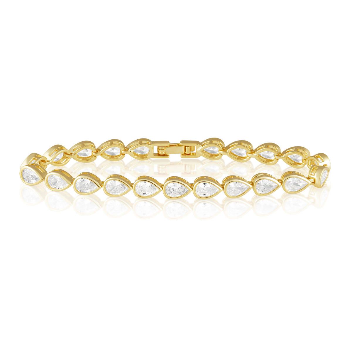 Ines Raindrop Tennis Bracelet Main image