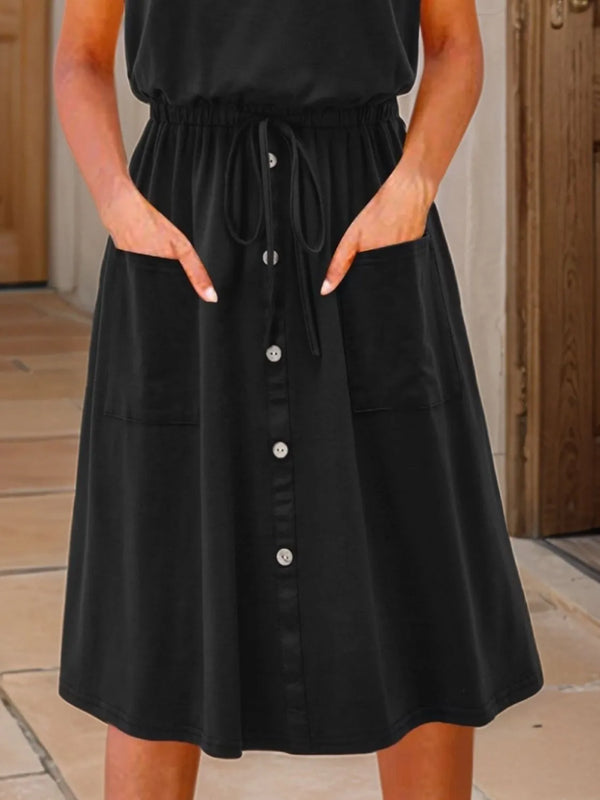 Round Neck Sleeveless Tank Dress - product image 9