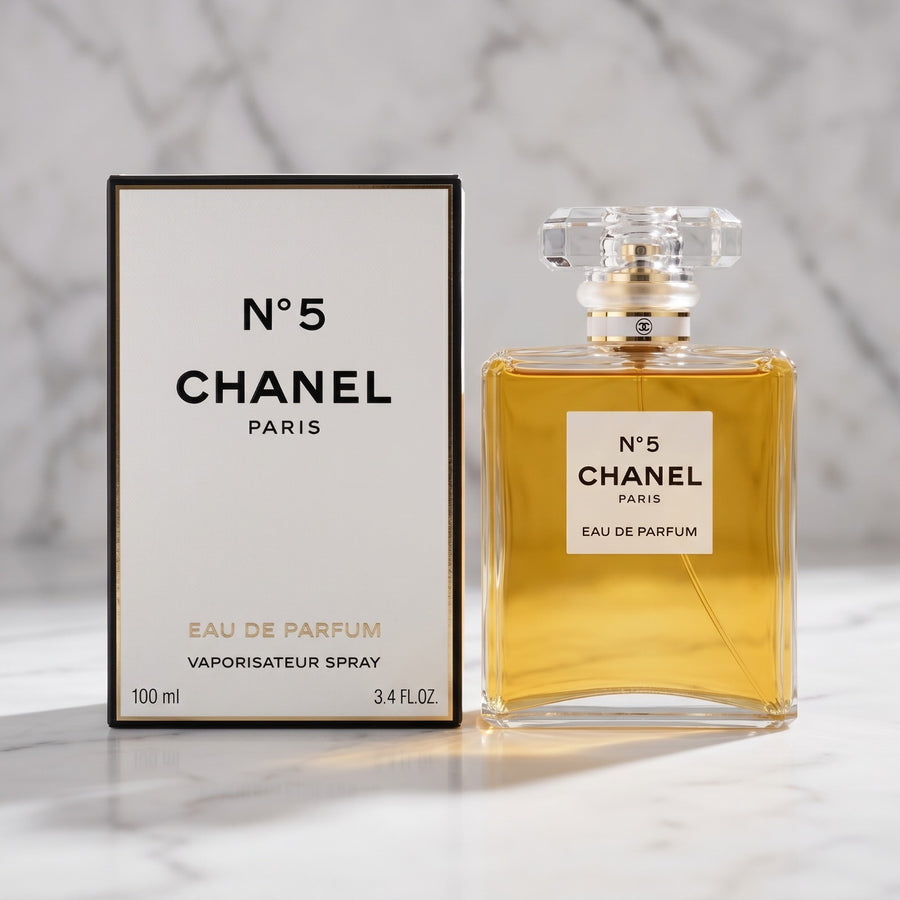 CHANEL N°5 Eau de Parfum 100ml perfume bottle and box