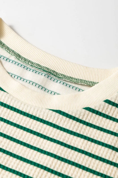 Stripe Woven Sleeveless Mini Dress view 9 - Shopiebay