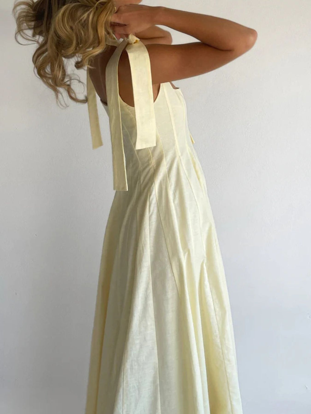 Gradient Tie Shoulder Maxi Dress - product image 31