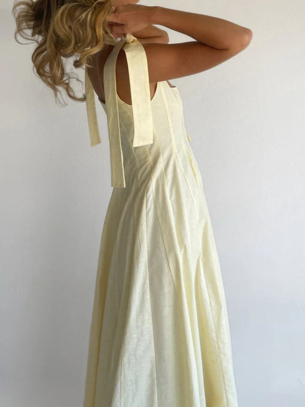 Gradient Tie Shoulder Maxi Dress - product image 31
