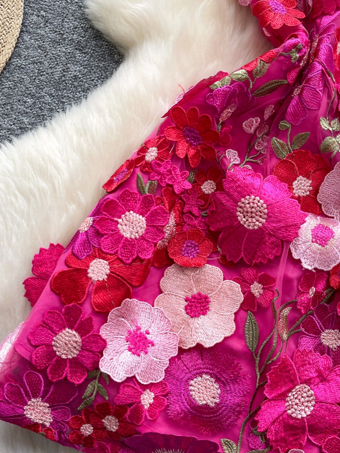 Floral Tie Waist Mini Dress view 12 - Shopiebay