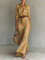Ruched Long Sleeve Maxi Dress