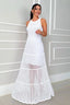 Hollowed-Out Sleeveless Maxi Dress - product image 7