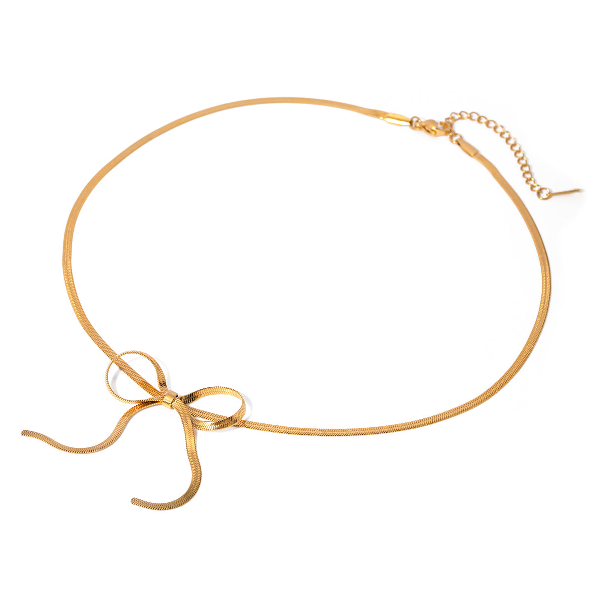 Lily Bow Necklace Main image