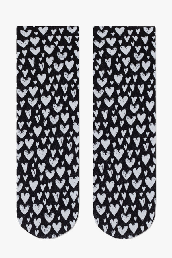 Socks Conte Fantasy - Heart Pattern