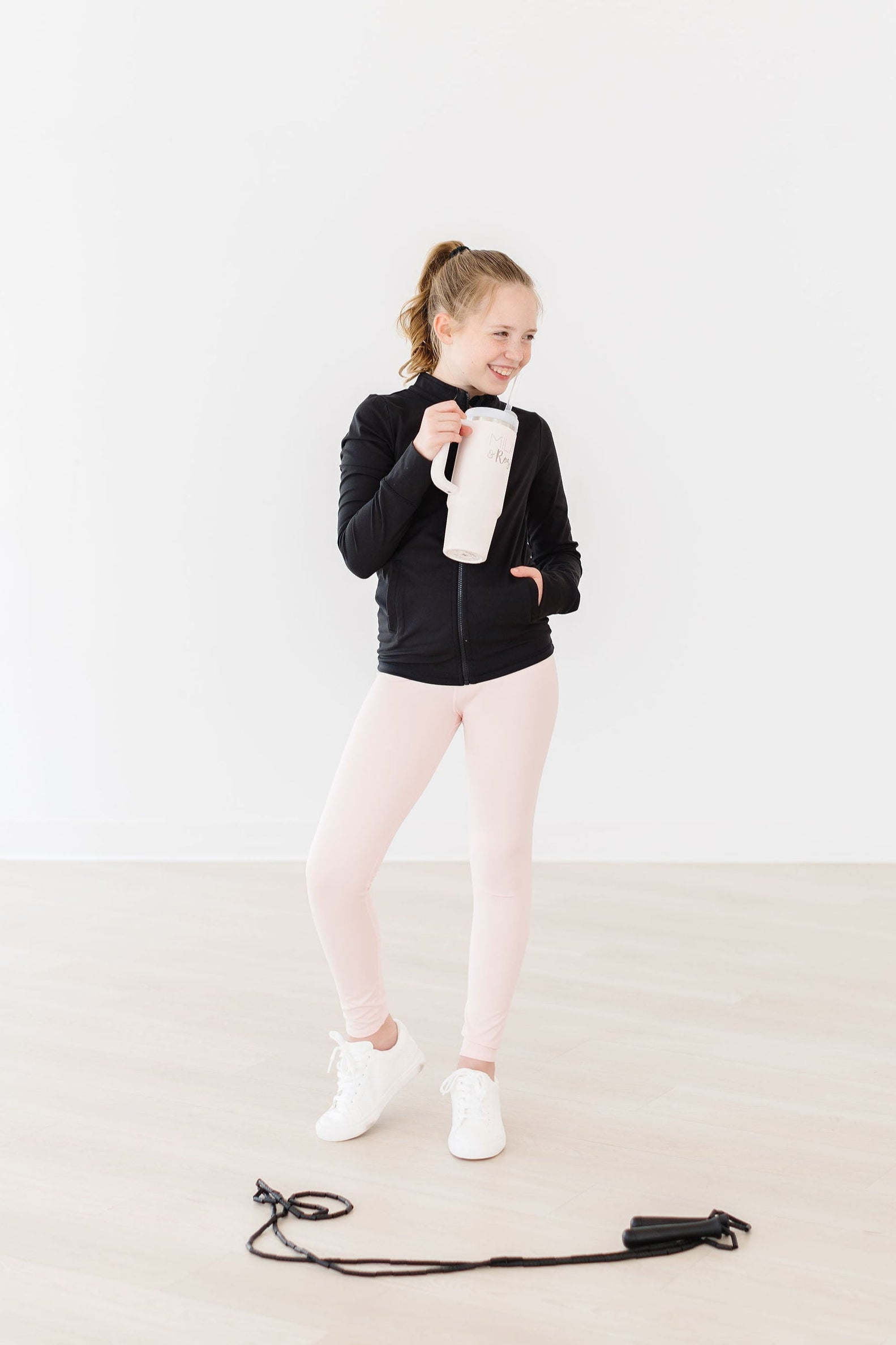SALE Zen Pink Active Legging Secondary image