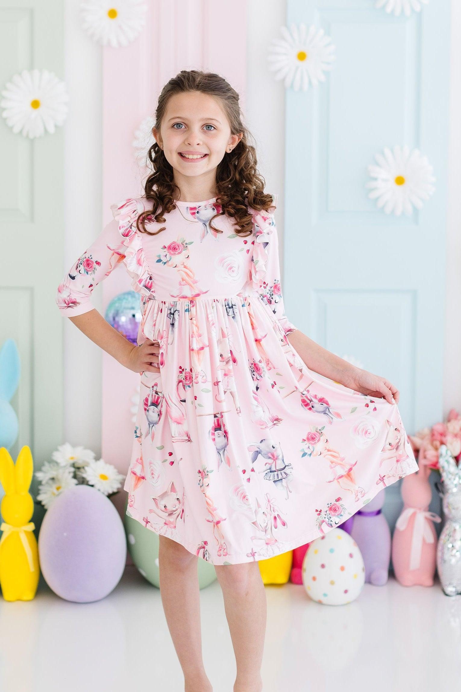 SALE Ballet Beauties Ruffle Twirl Dress Main image