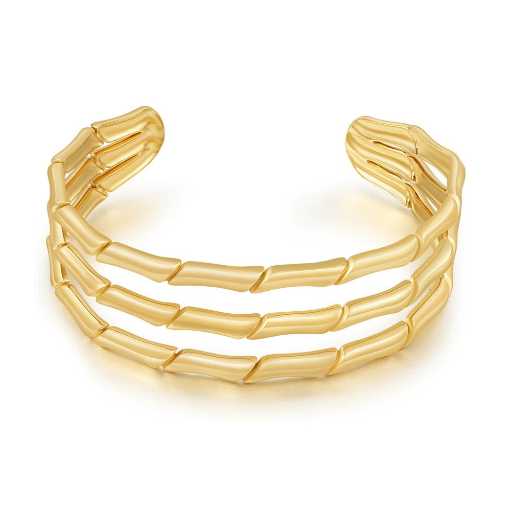 Bamboo Layered Cuff Main image