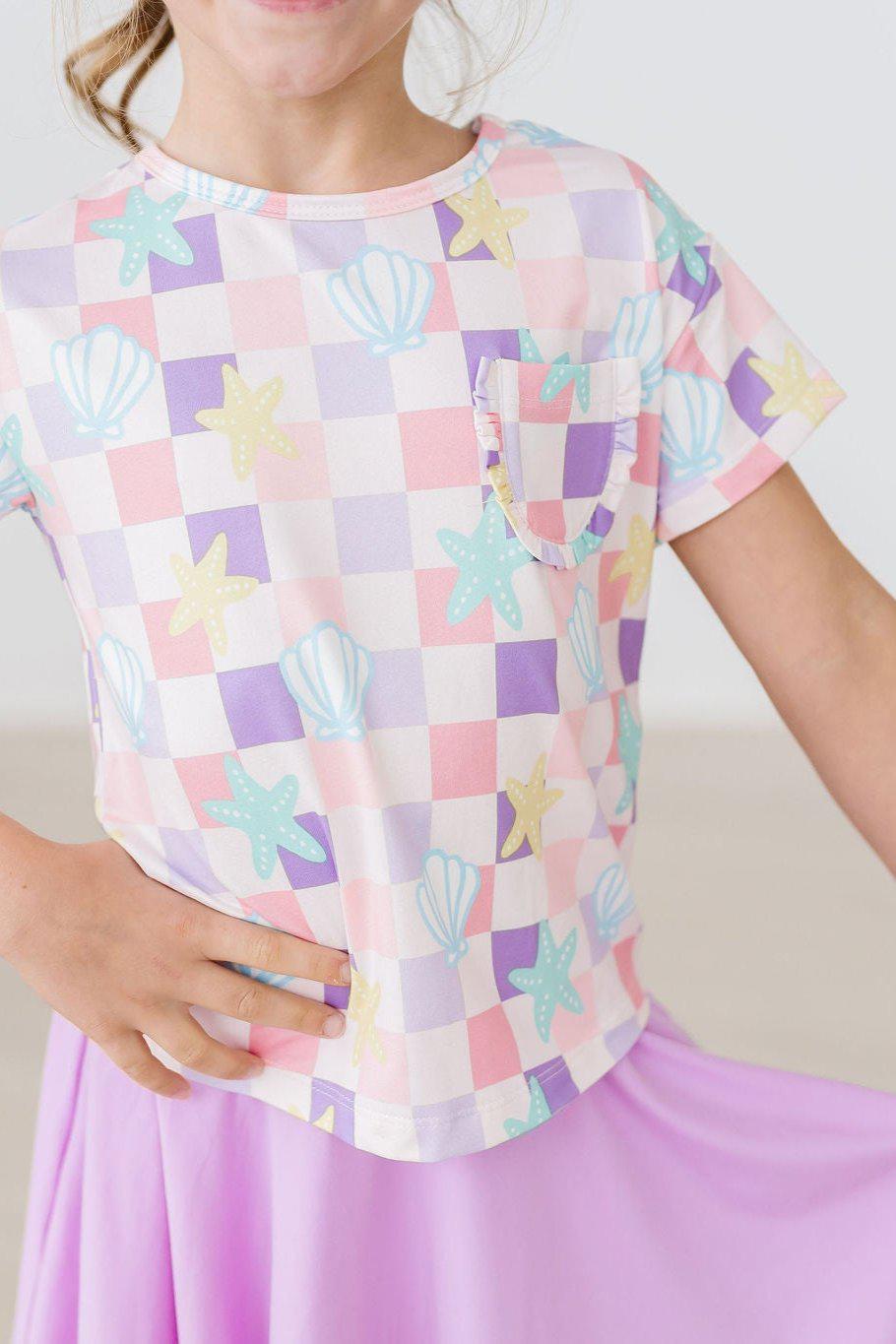 Beach Days Ruffle Pocket Tee Secondary image